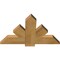 Ekena Millwork Kennewick Rough Sawn Timber Gable Bracket, Western Red Cedar, 36"W x 23"H x 2"D x 6"F, 15/12 Pitch GBW036X23X0206KEN00RWR - alternate 2